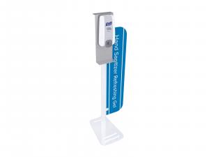REA-906 Hand Sanitizer Stand w/ Graphic