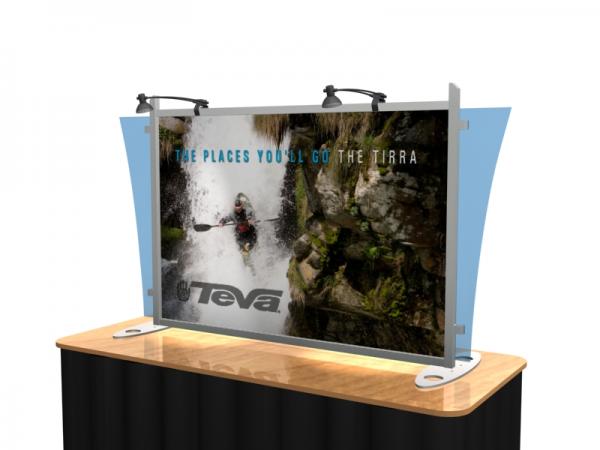 VK-1290 Portable Hybrid Trade Show Table Top Exhibit -- Image 3